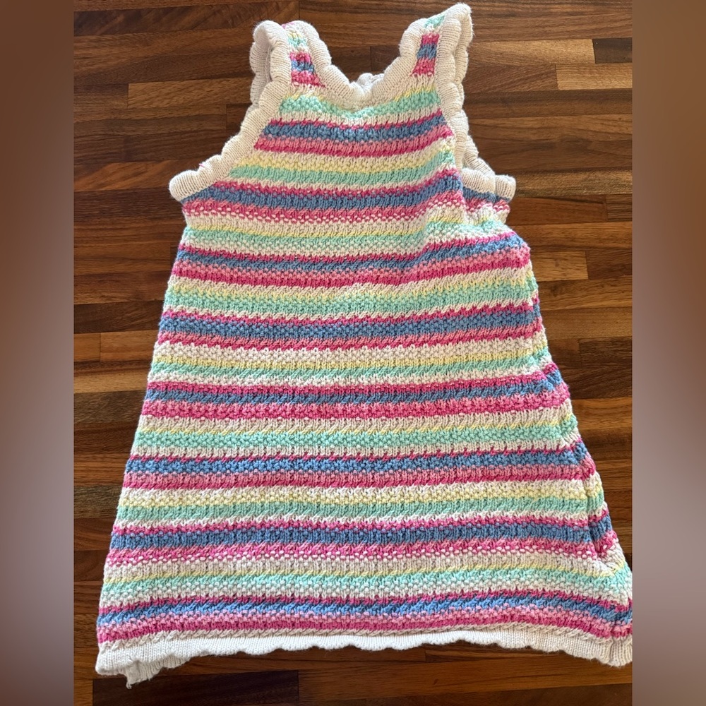 Baby crochet dress